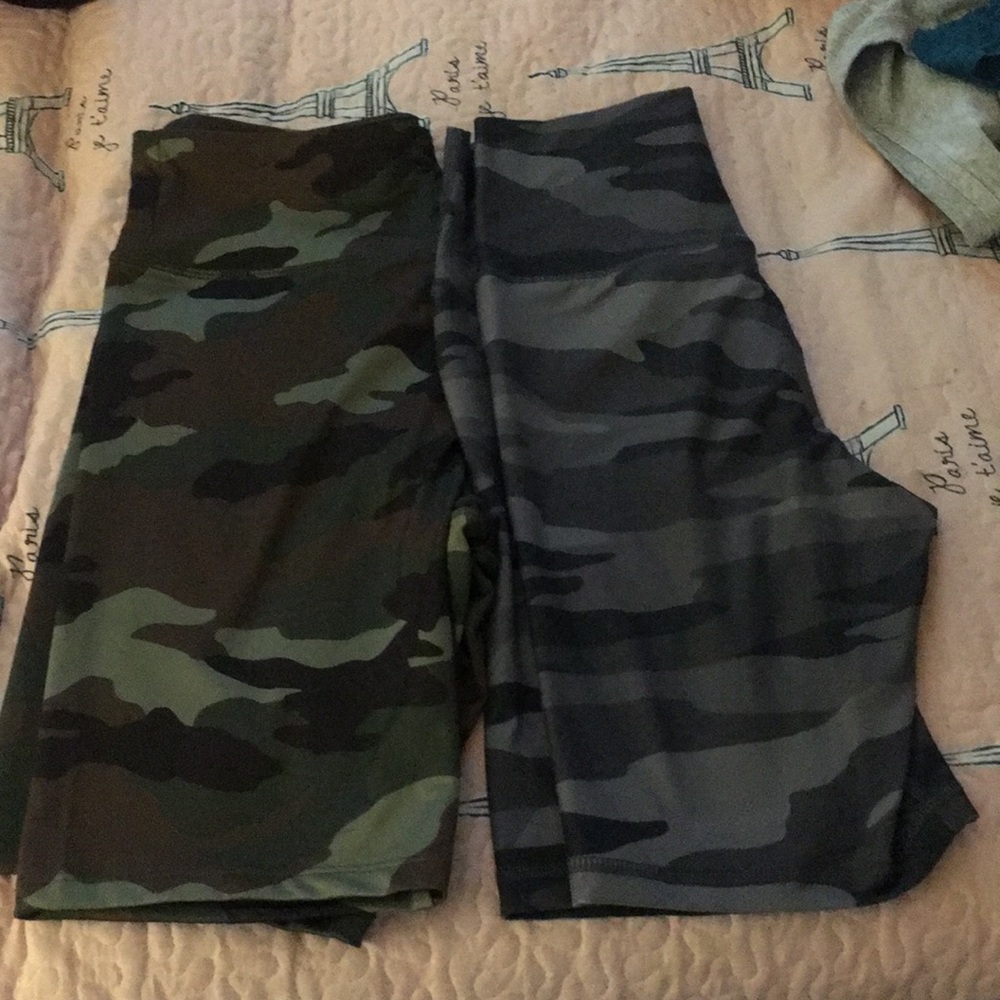 Camo Biker Shorts